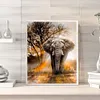 Elephant - 11CT Stamped Cross Stitch - 40*50cm - Animal