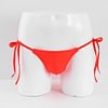 Men's Sexy Bikini Low Waist Elastic Ice Silk Briefs