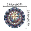 (US Local)Special Shape Animals 5D Diamond Painting Clock Art Craft Diamond Painting Clock Kits