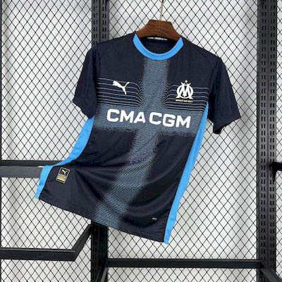 2025-2026 Olympique Marseille Away Football Shirt 1:1 Thai Quality Maxi Kit