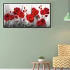 (US Local)Poppy-Paint By Numbers Kit(80x40cm)