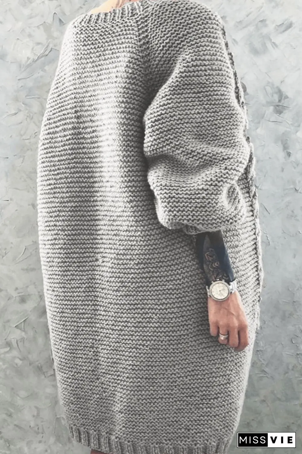 Warm Fashion Knit Sweater Cardigan Coat