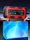 6V 12V 1.5A Car Battery Charger Smart Charger for Lead-Acid AGM GEL Batteries