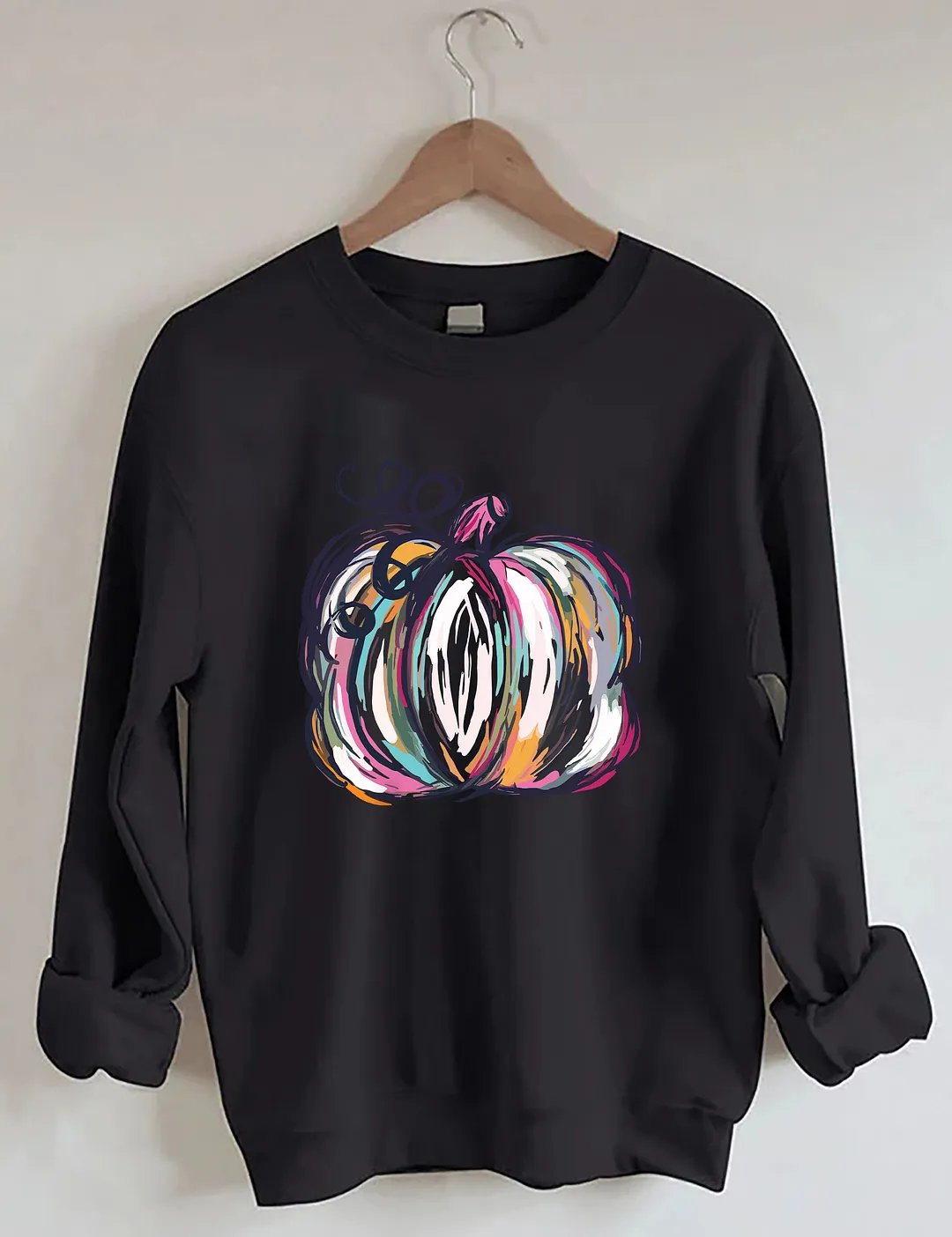 Watercolor Pumpkin Sweatshirt