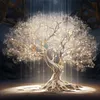 4pcs Diamond Painting-DIY Full Round Drill Tree(30x30cm)