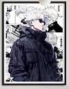 Satoru Gojo & Suguru Geto Decorative Painting & Fridge Magnet - Jujutsu Kaisen - BLK Studio