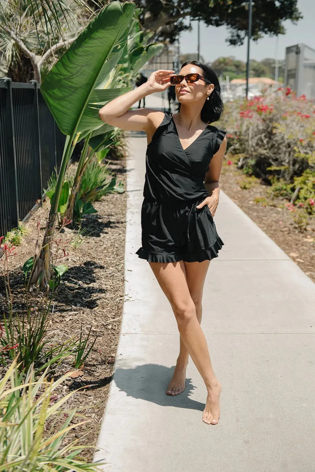 Built-in Bra Swim Romper🔥
