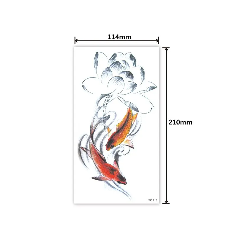 Full Arm Tattoo Sticker Creative Personality Small Full Arm Temporary Tattoo Original Waterproof Sweat Lasting Tattoo Sticker