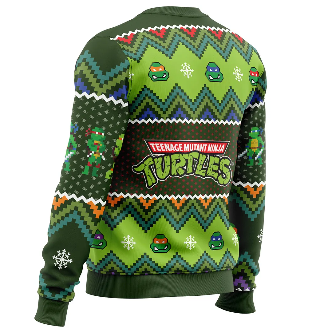 Teenage Mutant Ninja Turtles Ugly Christmas Sweatshirt