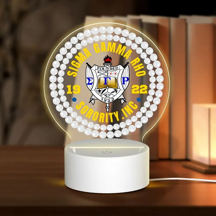 Round Acrylic Lamp
