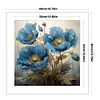 (Multi Style)Flowers-Full Embroidery 3 Strands 11CT Stamped Cross Stitch-40*40CM