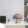 >SALE<Mushroom Handmade Diamond Art Tabletop Decor Home Office Decor (Sun Mushroom)