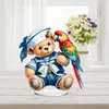 Acrylic Sailing Bear - 5D DIY Craft Ornament