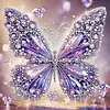 Butterfly-Partial Special Shaped Diamond Painting 30*30CM