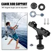 Adjustable Boat Fishing Tools Rod Holder Support Mount Angle Bracket