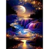 (US Local)4Pack Seaside View-Full Round Diamond Painting(30x40cm)
