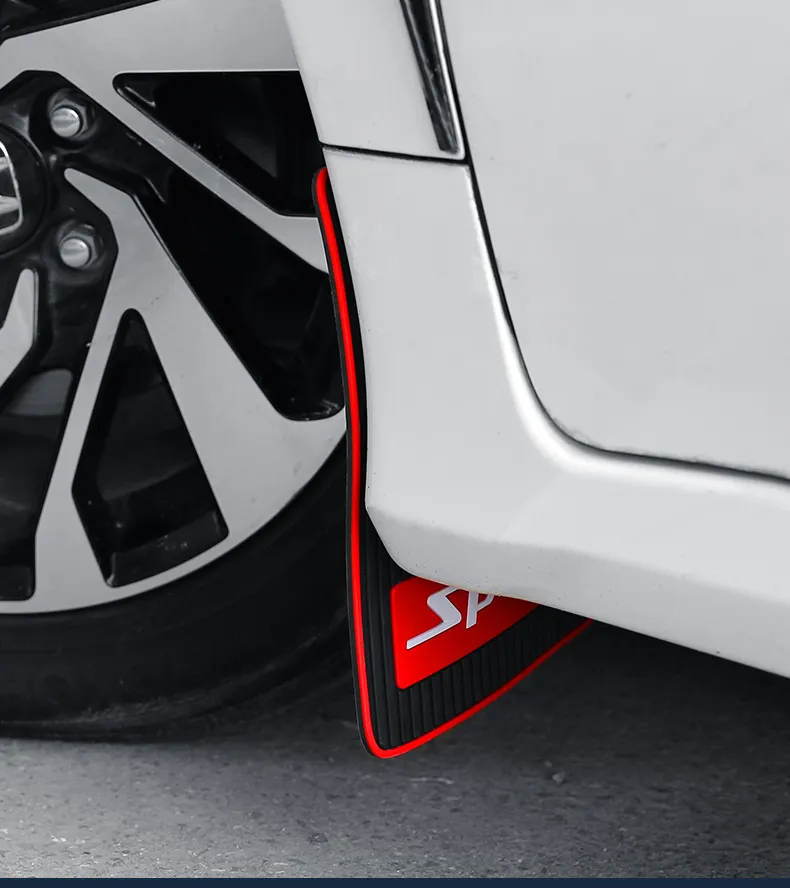 Car fender modified plastic splash-proof fender（2PCS）