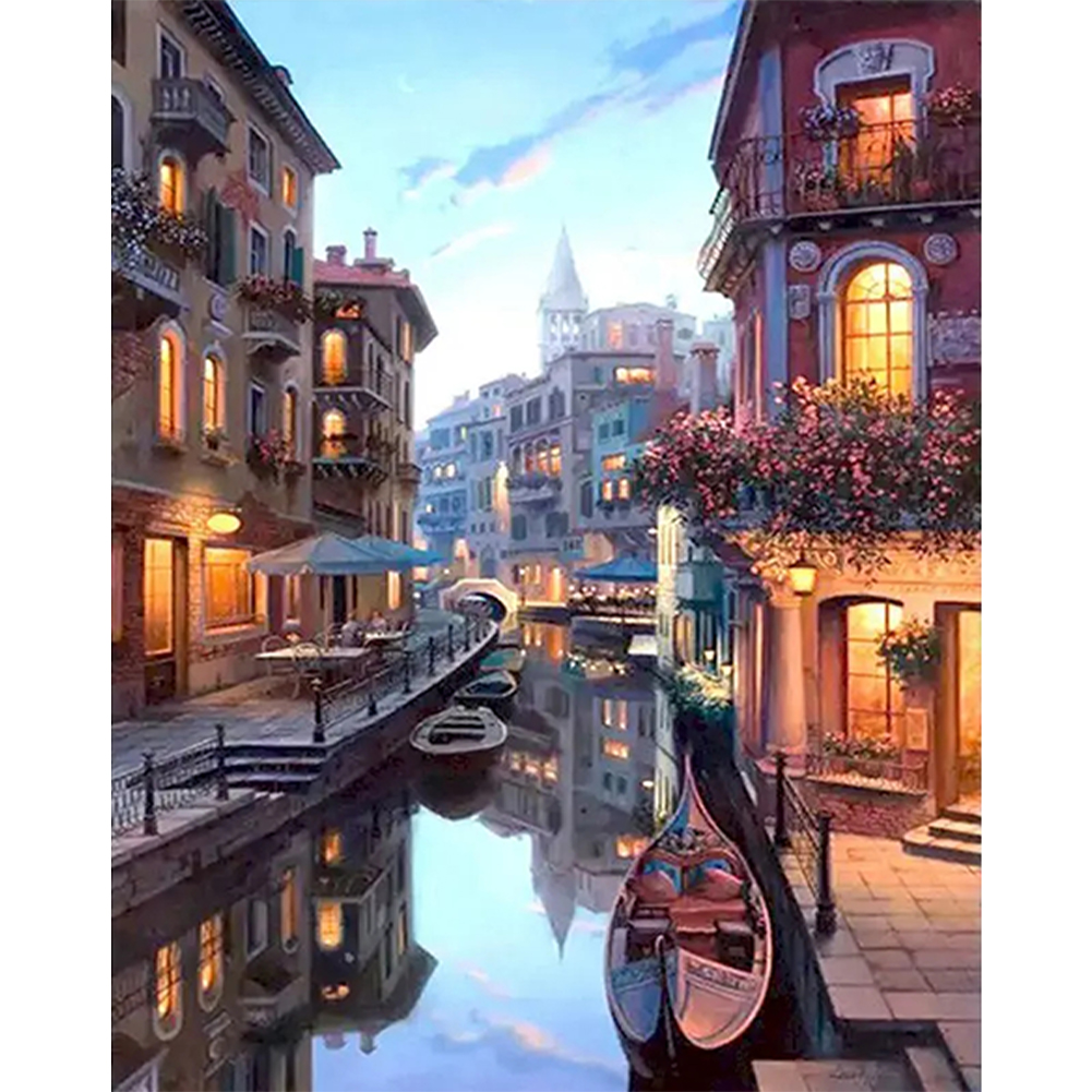 Venice-Paint by Numbers-30*40cm/40*50cm