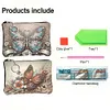 2pcs DIY Diamond Art Diamond Dot Card Pack Diamond Painting Coin Pouch (Butterfly)