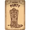 (Multi Style)Cowboy - Vintage Metal Signs - 20*30cm