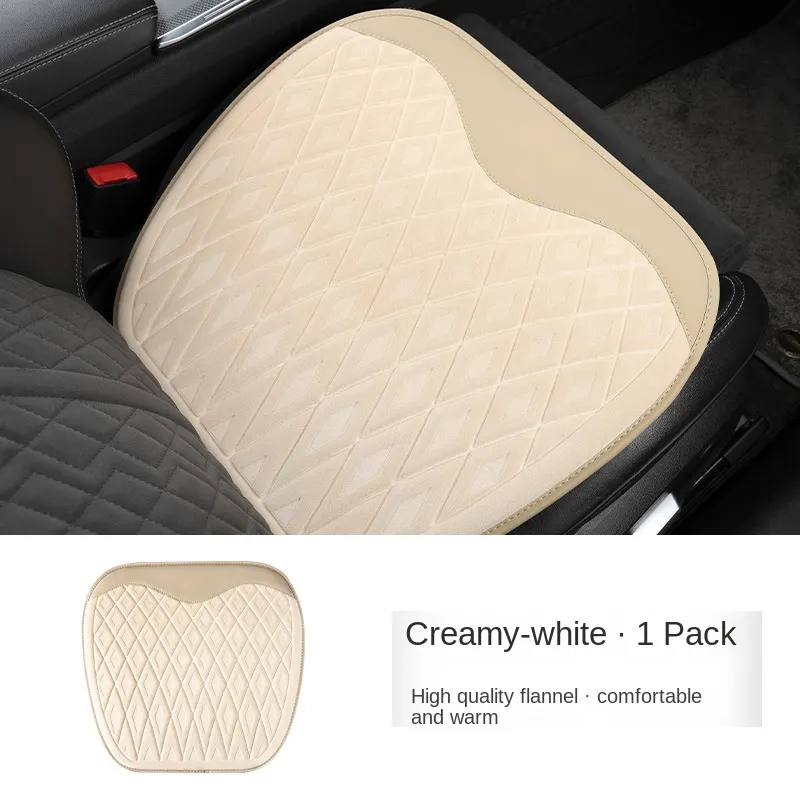 Car diamond plush seat cushion / winter short plush seat cushion