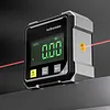 4-Sided Magnetic Inclinometer LED Screen Slope Measuring Meter Hanging Level Box