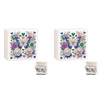(US Local)Diamond Painting Storage Box Wall Mount Diamond Art Organizer Box (Butterfly A)