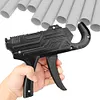 PVC Pipe Pistol Cutter with SK5 Steel Blade Plastic Tube Scissors Ratchet Cutter