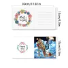6Pcs Diamond Painting High Heels Greeting Cards Christmas Cards