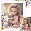 Little Girl-Full Square Diamond Painting(45x55cm)