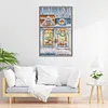 Winter Story -14CT Stamped Cross Stitch Kit(34*50cm)