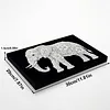 DIY Pearl Painting Elephant for Home Wall Decor with Frame(20x30cm)