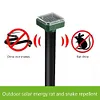 Solar Gopher Repellent Scarer Ultrasonic Vibration Repeller for Outdoor Garden