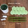500LED Programmable Indoor Plant Magic Glow Potted Plants Colorful Glowing Artificial Plant Bonsai, Magic Indoor Plant LED Night Light for Home Indoor Plant Decoration (Without Pot)