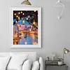 Diamond Painting-DIY Full Round Drill Town River