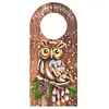 DIY Christmas Candle Flower Diamond Painting Door Handle Hanging Sign Kit