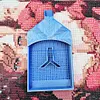 New Grid Design Diamond Painting Tray Y-Shaped Insert Semi-Open Lid Effectively Separating Drills DIY Diamond Art Accessories