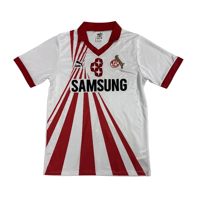 1. FC K&ouml;ln 1990/91 Retro Home Jersey