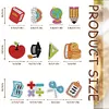 12 Pairs Stationery DIY Diamond Art Earring Double Side Diamond Painting Earring