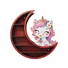 Lunar Design DIY Diamond Painting Wall Shelf 5D Diamond Embroidery Painting Kit