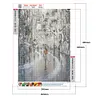 （2-Pack）Beautiful Street-Full Round Diamond Painting 30*40CM