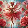 (US Local)9pcs/set Home-Special Shaped Diamond Painting Kit(30x30cm)