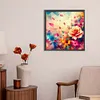 >SALE<5D DIY Full Round Drill Diamond Painting 3D Rose Kit Home Decoration 30x30cm