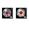 Retro Vinyl Record Light Decoration Painting High-End Bedroom CD Album Desktop Decoration Painting Creative Art Hanging Painting