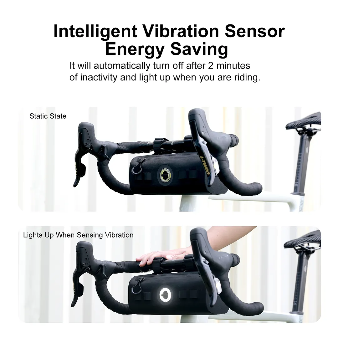 CAT HOUSE 200 Handlebar Bag with Smart Warning Light