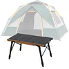 [US Local Warehouse] Aluminum Folding IGT Camping Table with Carry Bag for Patio BBQ Backyard Picnic