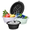 Face Ice Bath - Foldable Washbasin With Built-In Ice Tray Bowl For Face Ice Bath