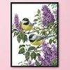 Flower Bird-14CT Stamped Cross Stitch Kit(46*37cm)