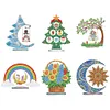 DIY 5D Double Sided Drills Special Shaped Diamond Painting Desktop Ornament Kit
