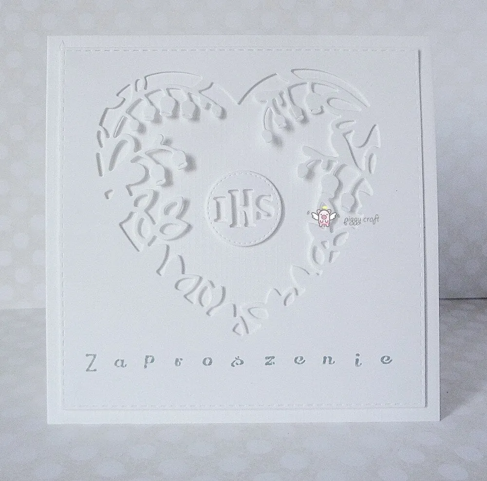 Piggy Craft metal cutting dies cut die mold Flower leaf heart frame Scrapbook paper craft knife mould blade punch stencils dies